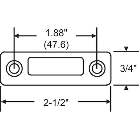 Strybuc STRIKE S-BOLT S-DOOR 19M LNG 857-10109
